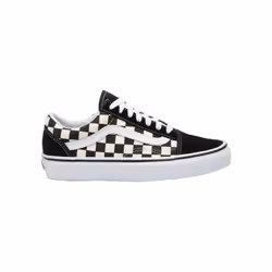 Sneakers Old Skool Primary Check Cuir Gris