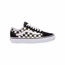 Sneakers Old Skool Primary Check Cuir Gris