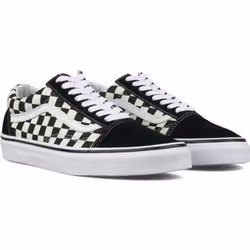 Sneakers Primary Check Old Skool Textile Blanc