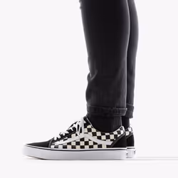 Sneakers Primary Check Old Skool Textile Blanc