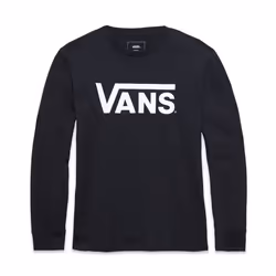 Vans Classic Longsleeve, Tee-shirt, Adulte, Mâle, Noir, M, SML