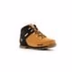 Chaussures Enfant Timberland EuroSprint Sable/Noir - Cuir pleine fleur - Confortable et élégant