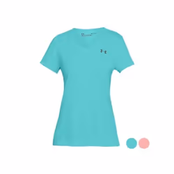 T-shirt femme - Under Armour - 1289650 - Vert - Manches courtes - Polyester