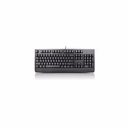 Lenovo Preferred Pro II, Taille réelle (100 %), Avec fil, USB, AZERTY, Noir