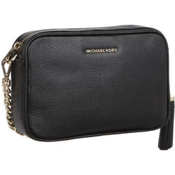 MICHAEL KORS Sac bandoulière noir et doré