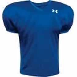 Maillot de football américain Under Armour Pipeline Bleu pour homme -Under Armour- Taille :L