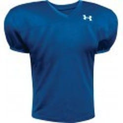 Maillot de football américain Under Armour Pipeline Bleu pour homme -Under Armour- Taille :L