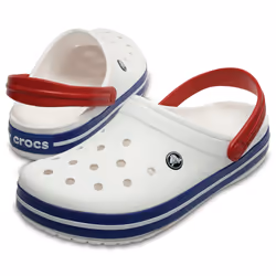 Crocs Crocband Mâle 36 - 37 Bleu, Rouge, Blanc