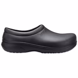 Crocs On The Clock Work, Chaussures à enfiler, Unisexe, Adulte, Noir, Uniforme, 42-43