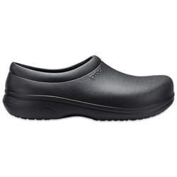Crocs On The Clock Work Chaussures à enfiler Unisexe Noir