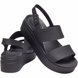 Sandales à bride Crocs Brooklyn low wedge