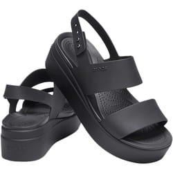 Sandales à bride Crocs Brooklyn low wedge