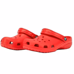 Sabot classique Crocs - Rouge flamme - Homme - 37/38 - Léger et confortable
