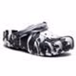 Sabot Classic Marbled - Crocs - blanc/noir - Homme - 37-38