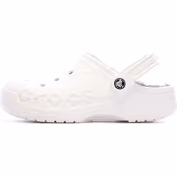 Sandales Crocs Blanches Mixte Baya Lined Clog - CROCS - Confection en résine - Doublure fourrée