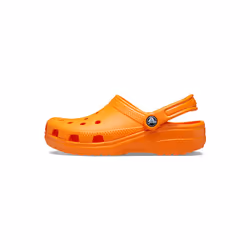Sabots Crocs Classic Orange pour Femmes - EU 38-39 - Confortable et Respirant