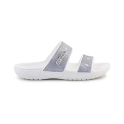 Chaussures Crocs Classic BlancArgent - Femme/Adulte - Synthétique
