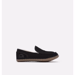 SOREL Dude Moc, Chaussures à enfiler, Mâle, Adulte, Noir, Uniforme, Sans fermeture