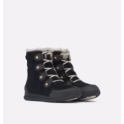 SOREL Explorer Joan Après-ski Femelle Noir