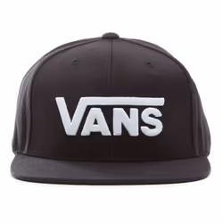Vans Drop V II Snapback, Adulte, Mâle, Casquette, Noir, Blanc, One Size, Spéciale