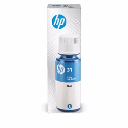 HP 31 70-ml Cyan Original Ink Bottle