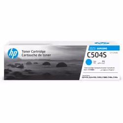 Samsung CLT-C504S Toner cyan authentique, 1800 pages, Cyan, 1 pièce(s)