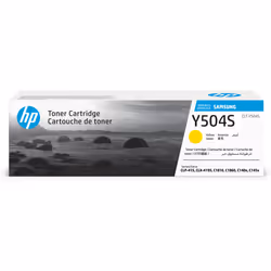 Samsung CLT-Y504S Toner jaune authentique, 1800 pages, Jaune, 1 pièce(s)