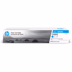 Samsung CLT-C406S Toner cyan authentique, 1000 pages, Cyan, 1 pièce(s)