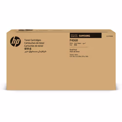 Samsung CLT-P406B Pack de 2 cartouches de toner noir authentiques, 1500 pages, Noir, 2 pièce(s)