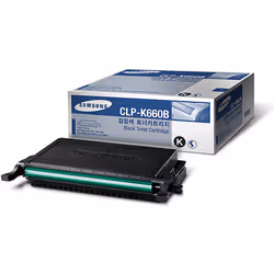 Samsung Cartouche de toner noir haut rendement CLP-K660B, 2500 pages, Noir, 1 pièce(s)