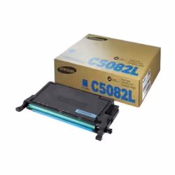 Samsung CLT-C5082L Toner cyan grande capacité authentique, 4000 pages, Cyan, 1 pièce(s)