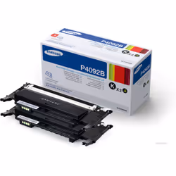 Samsung Pack de 2 cartouches de toner noir CLT-P4092B