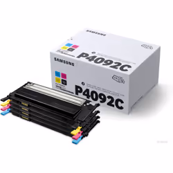 Samsung Pack de 4 cartouches de toner noir/cyan/magenta/jaune CLT-P4092C