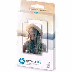 HP Papier photo Sprocket (20 feuilles, 5,8 x 8,7 cm, 2,3 x 3,4 pouces)