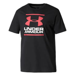 Tee-shirt homme - Under Armour - GL FOUNDATION SS - Noir - Manches courtes - HeatGear