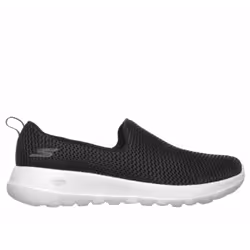 Skechers Go Walk Joy, Chaussures bateau, Femelle, Adulte, Noir, Blanc, Uniforme, Fermeture par lacet