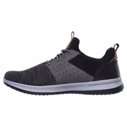 Skechers Delson - Camben Chaussure d'athlétisme Mâle 7.5 Noir, Gris - Vue supplémentaire 5