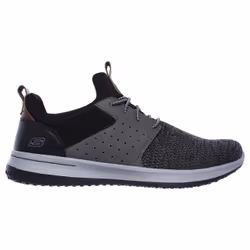 Skechers Delson - Camben Chaussure d'athlétisme Mâle 7.5 Noir, Gris - Vue supplémentaire 6