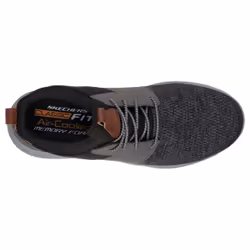 Skechers Delson - Camben Chaussure d'athlétisme Mâle 10 Noir, Gris