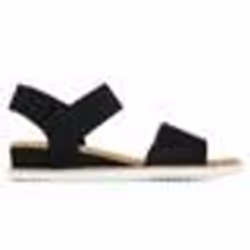 Sandales Femme - Skechers - Desert Kiss - Noir - Synthétique - Plat