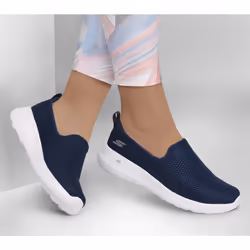 Skechers Go Walk Joy Chaussures bateau Femelle Bleu, Blanc