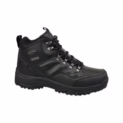 Chaussures de randonnée - Skechers - Relment 65529-BBK - Noir - Cuir naturel - Lacets