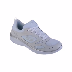 Baskets Femme - SKECHERS 12982-WSL - Blanc - Synthétique - Lacets