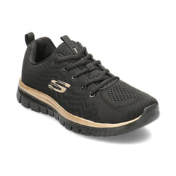 Skechers Graceful-Get Connected Black / Rose Gold