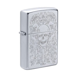 Briquet Zippo Skull Design