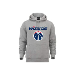 Sweat à capuche New Era avec logo de l'équipe Washington Wizards