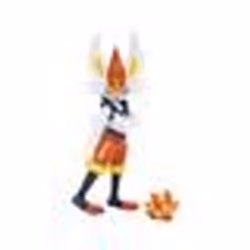 Figurine Pokemon Jouet 10-12 cm - BOTI - Pyrobut Cinderace - Licence Officielle Pokemon