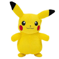 Peluche - POKEMON - Pikachu Corduroy - 20 cm - Jaune - Pour enfants à partir de 3 ans
