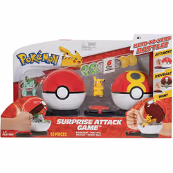 Jeux d'action Jazwares Pokémon Pikachu VS Bulbasaur