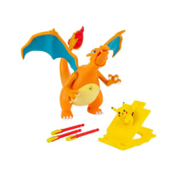 Pokémon - Figurine Deluxe Dracaufeu et Pikachu
